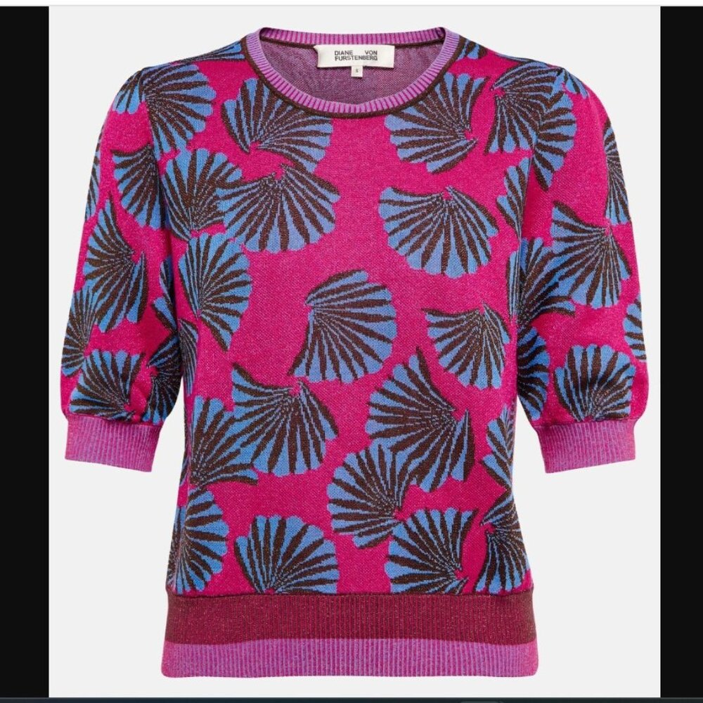 Diane von Furstenberg - Zander jacquard knit sweater